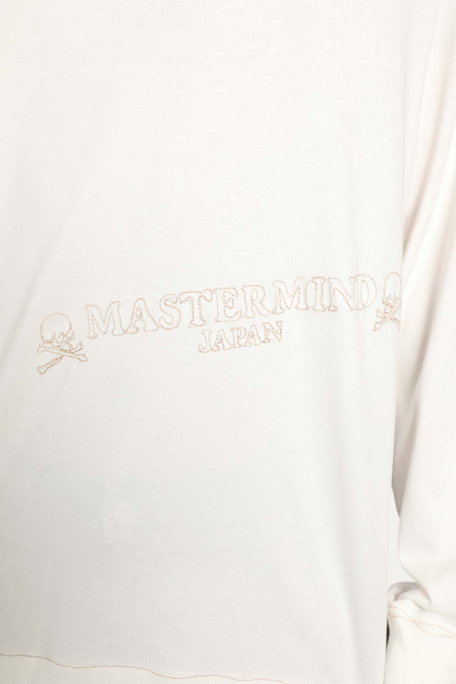 Stitched Skull Long Sleeve T-shirt - 5