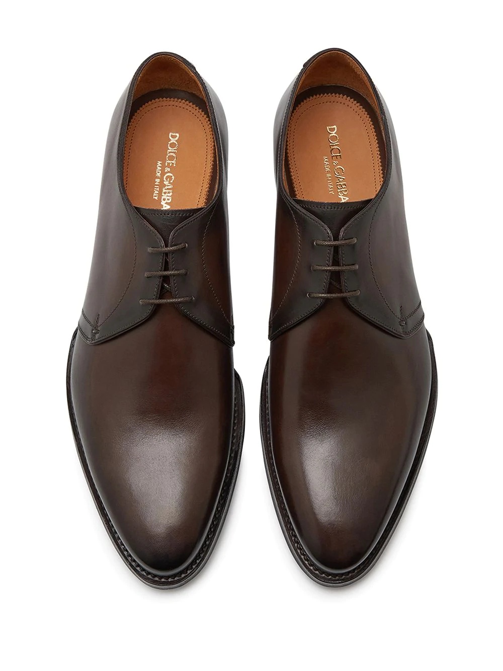 leather Oxford shoes - 4