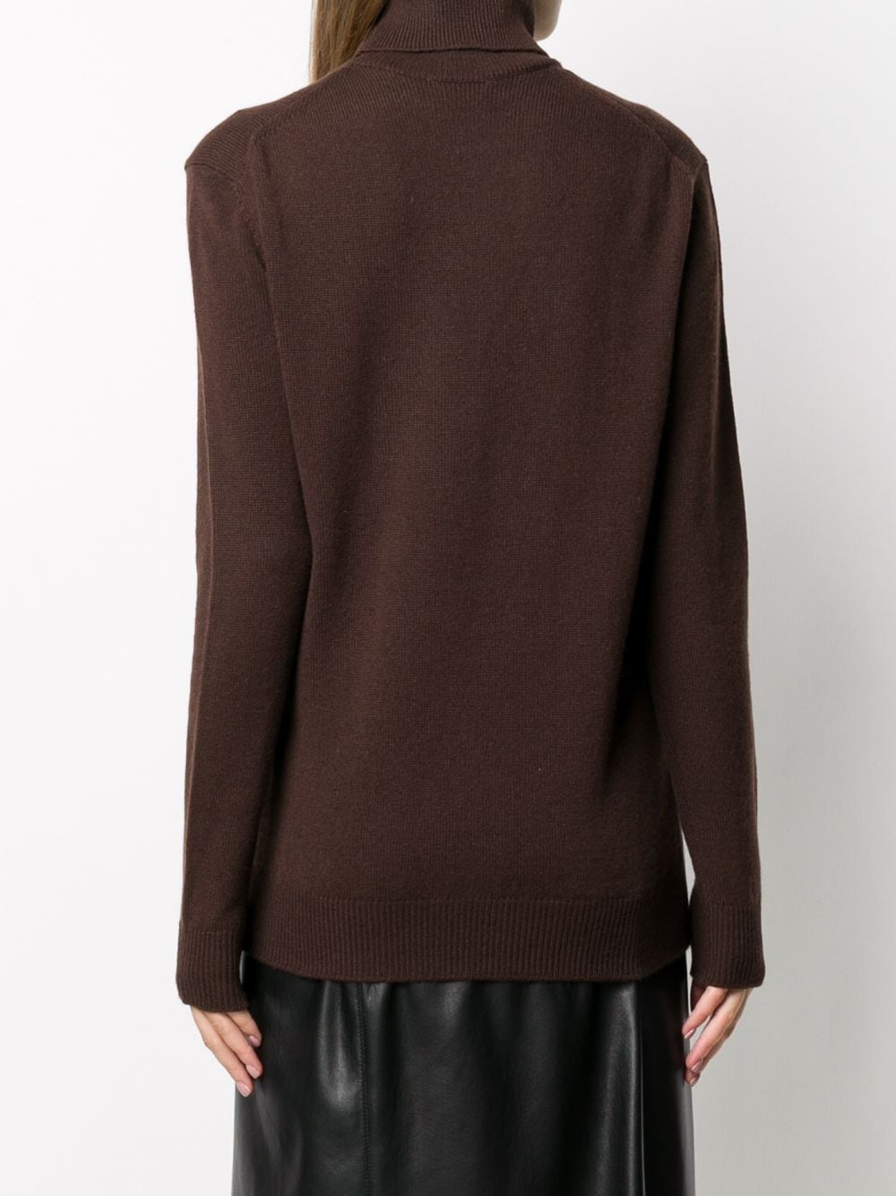 turtleneck cashmere jumper - 4