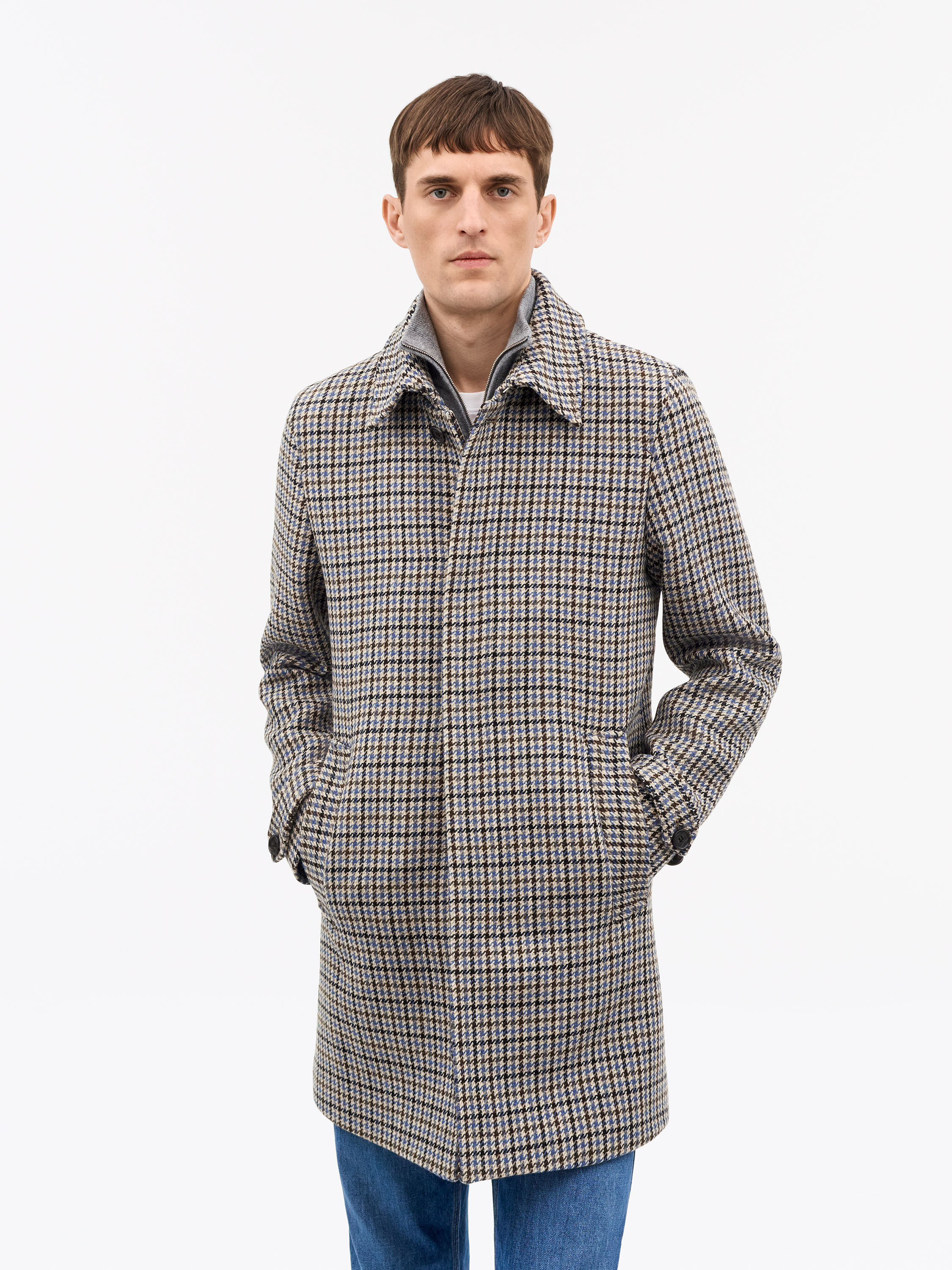 Cane Mid-Thigh Coat - 4