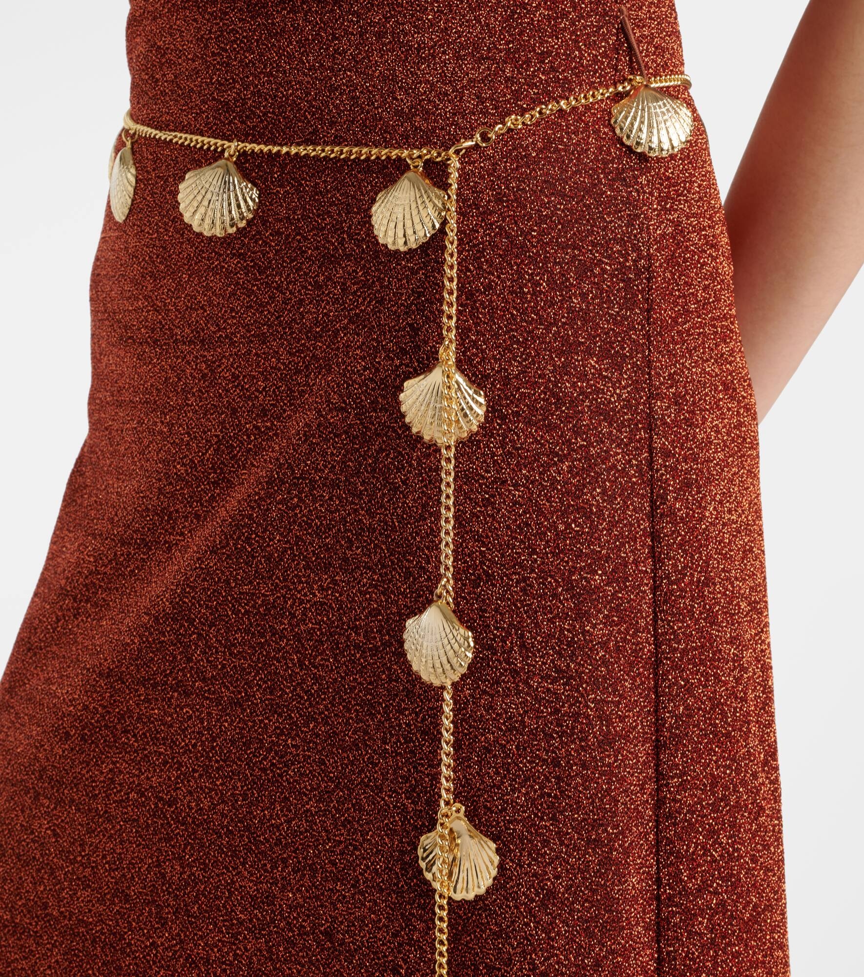 Lumière belted maxi dress - 5