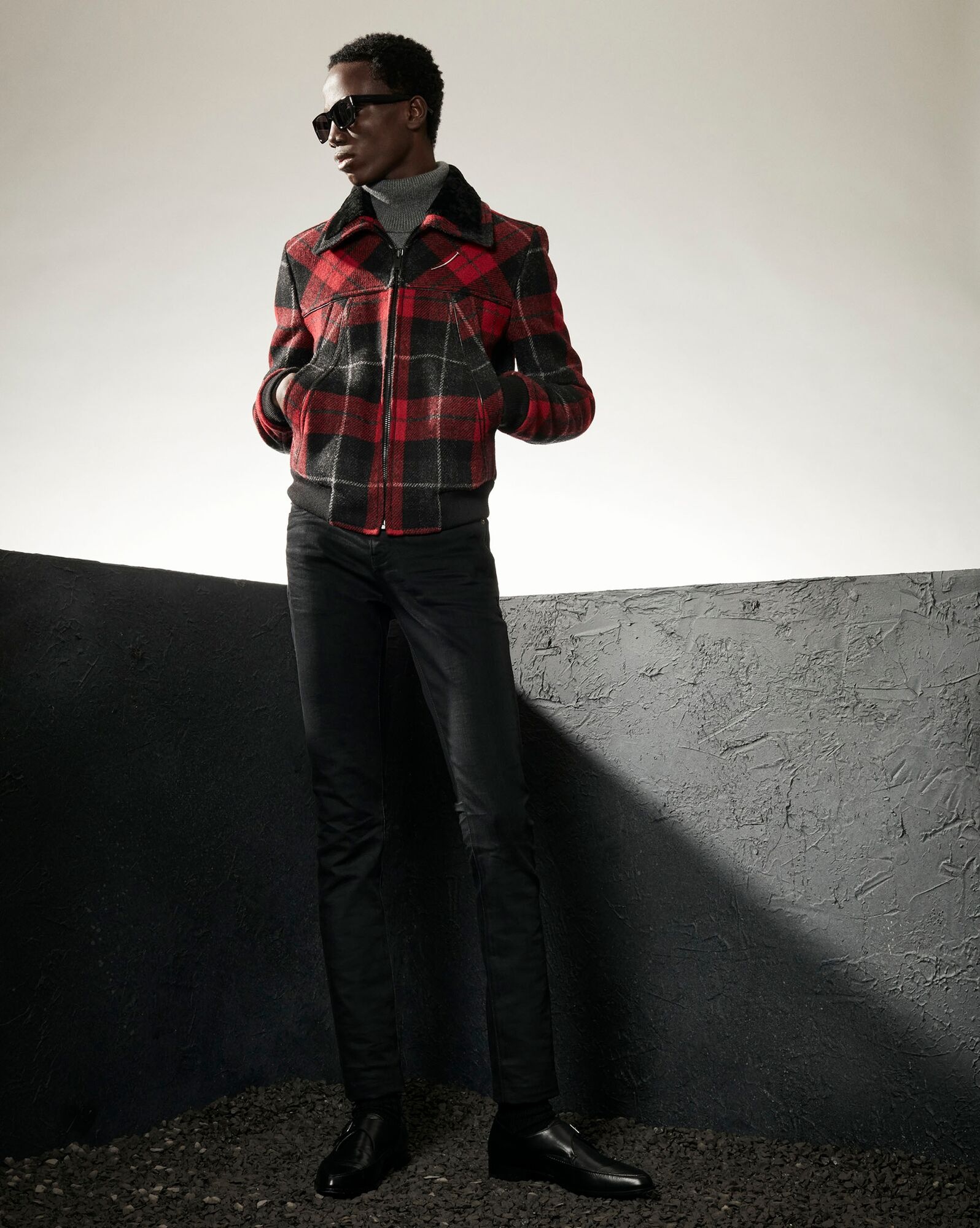 wool turtleneck sweater - 2