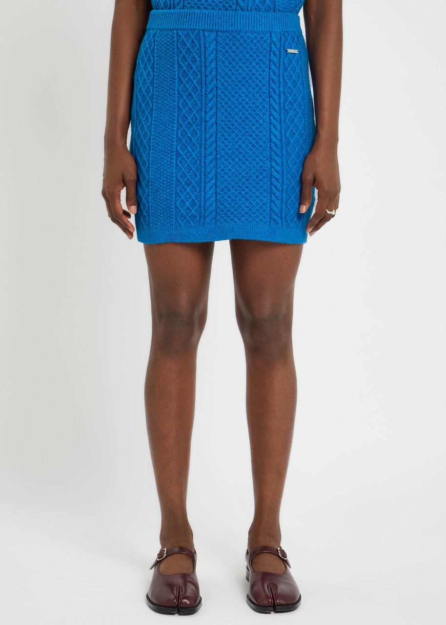 JW Anderson Cable-knit Mini Skirt - 2