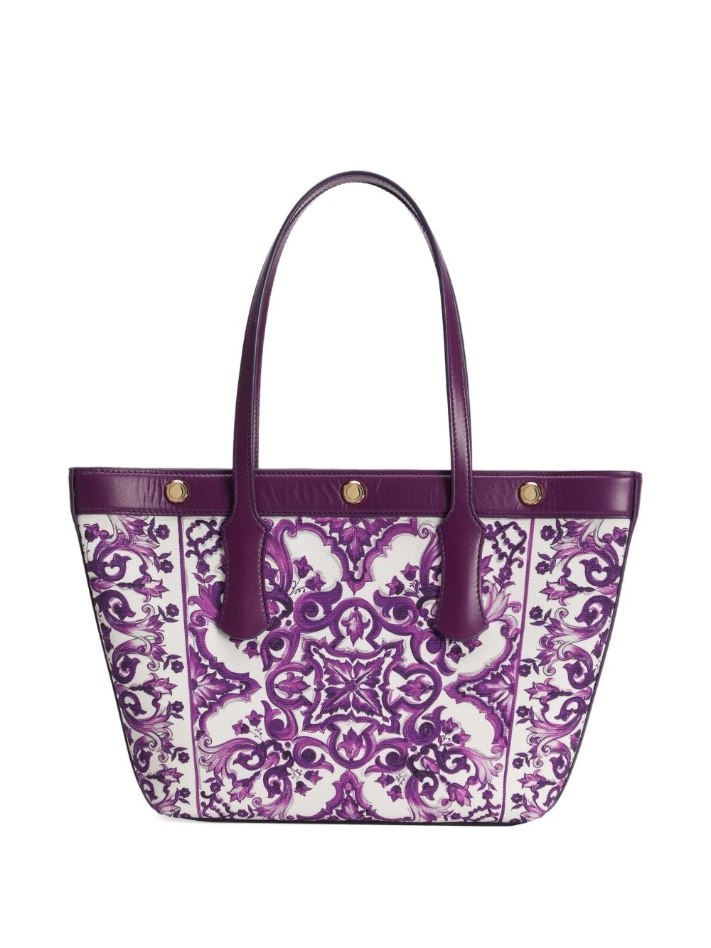 medium Majolica-print tote bag - 3