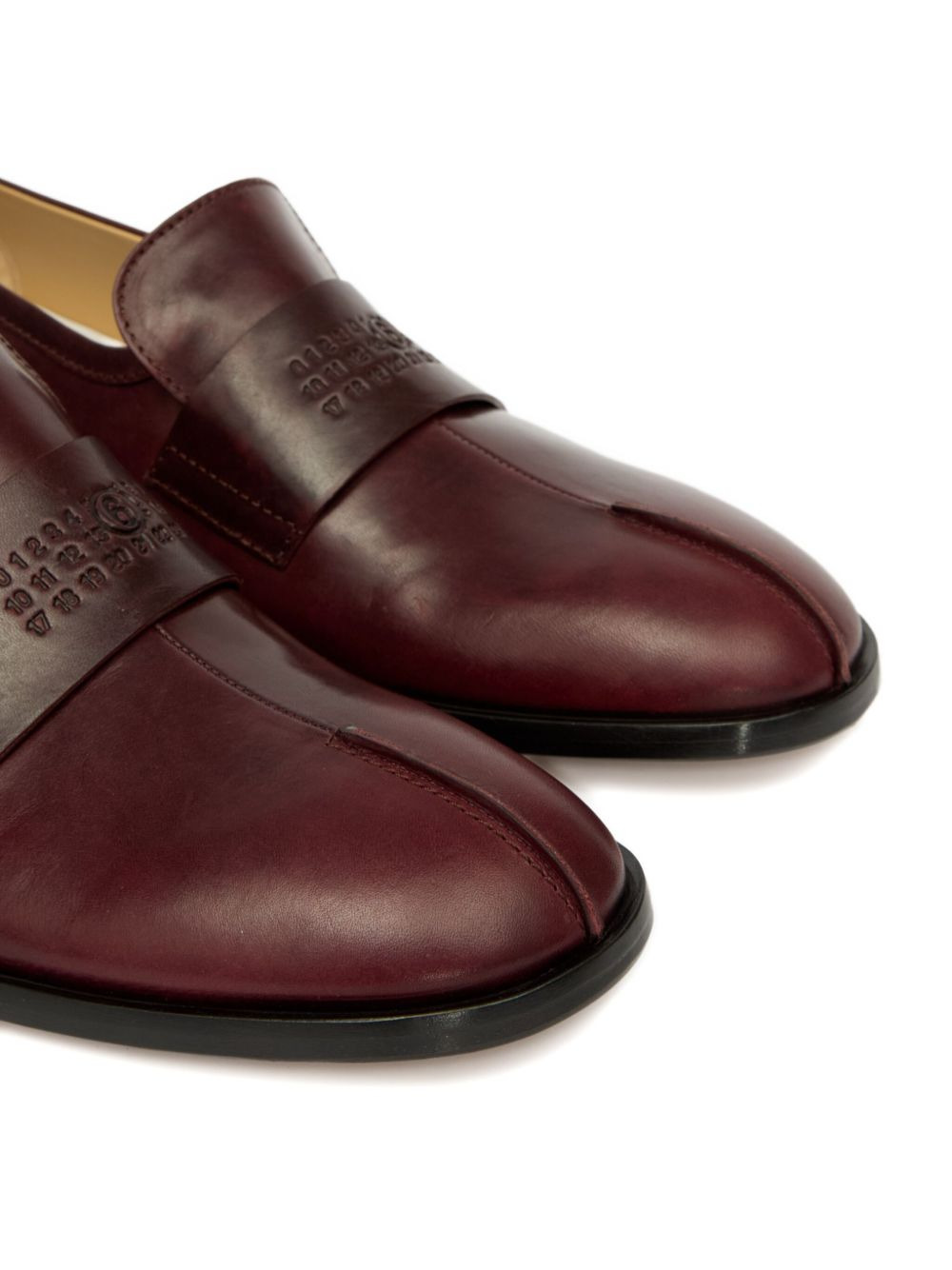 Tabi leather loafers - 5