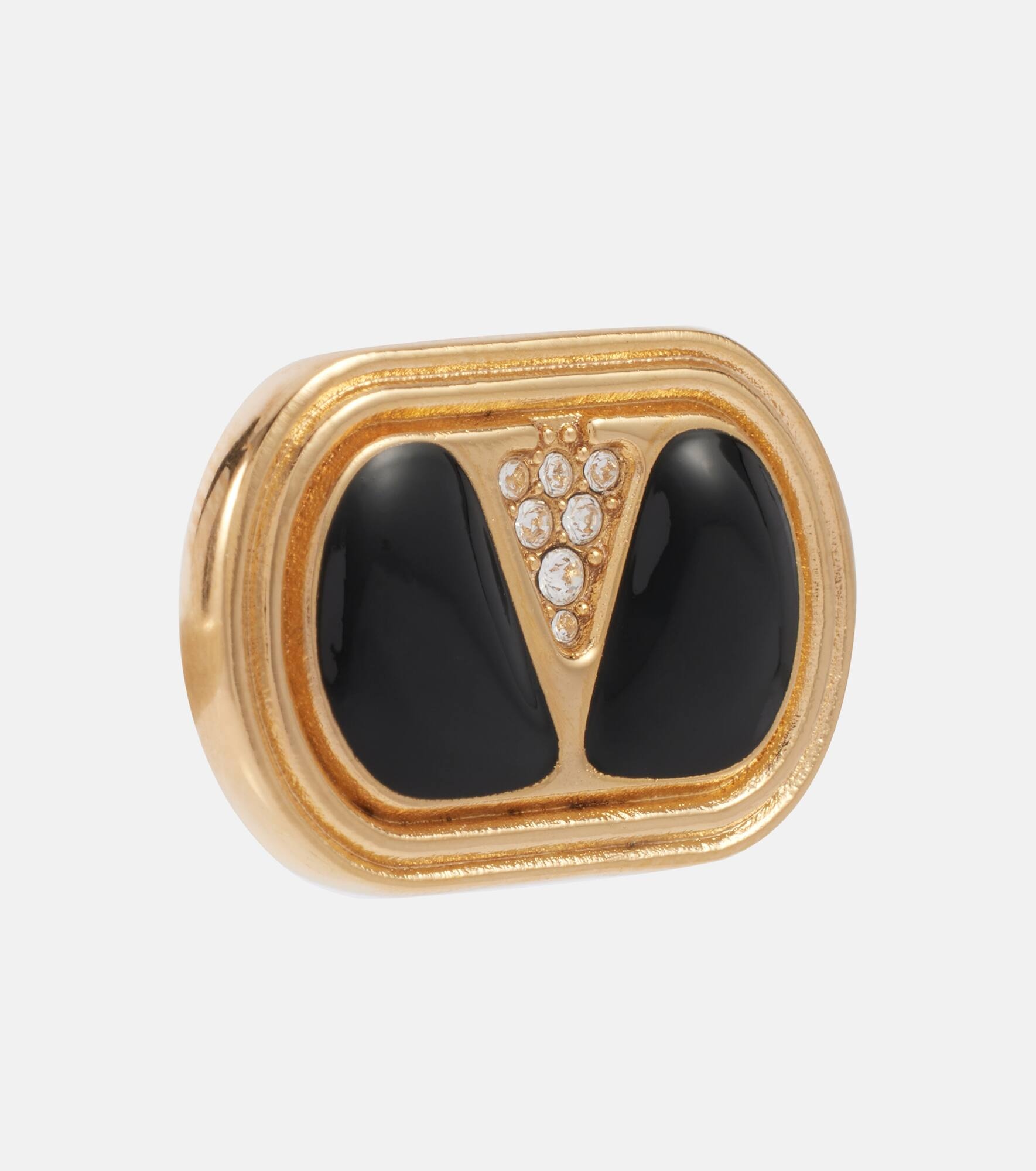 Ovalette embellished earrings - 2