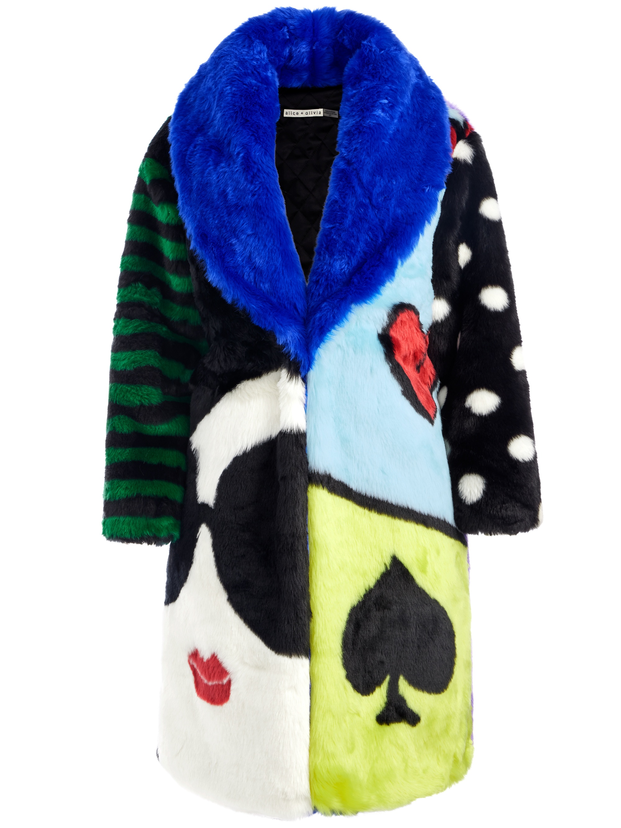 YETTA FAUX FUR COAT - 1