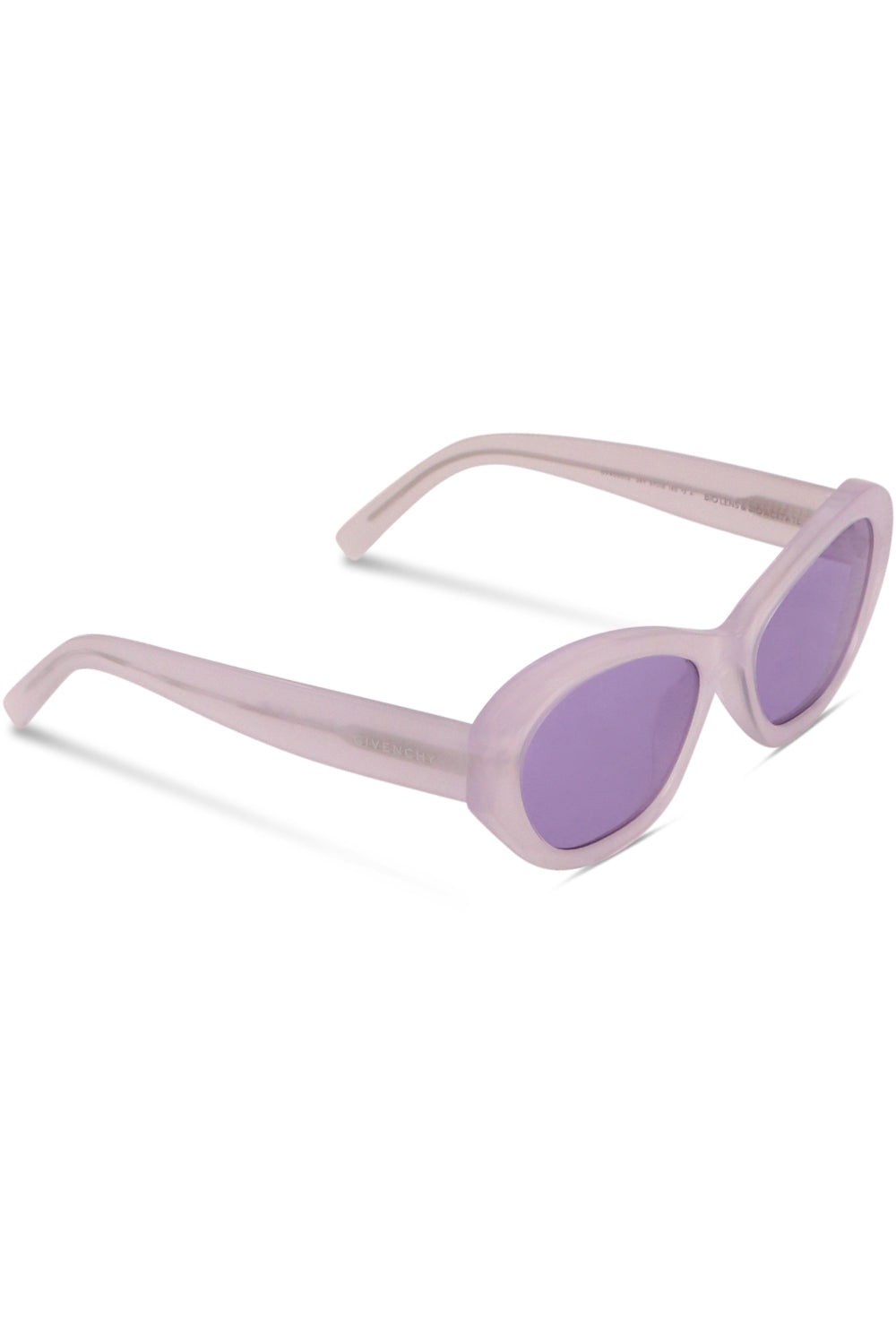 RECTANGLE SUNGLASSES | CLEAR PURPLE - 2