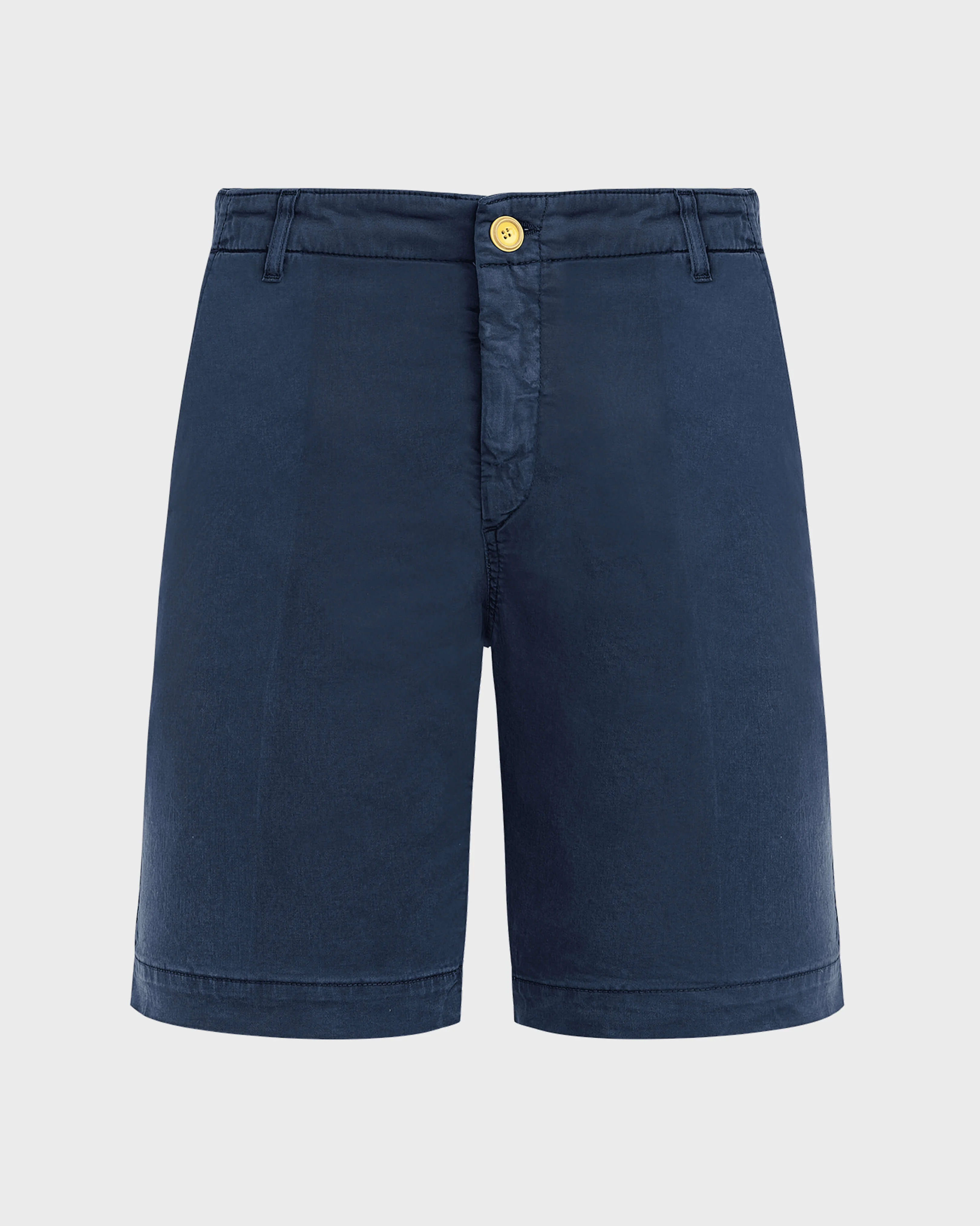 MEN SATIN COTTON BERMUDA SHORTS SOLID - 1