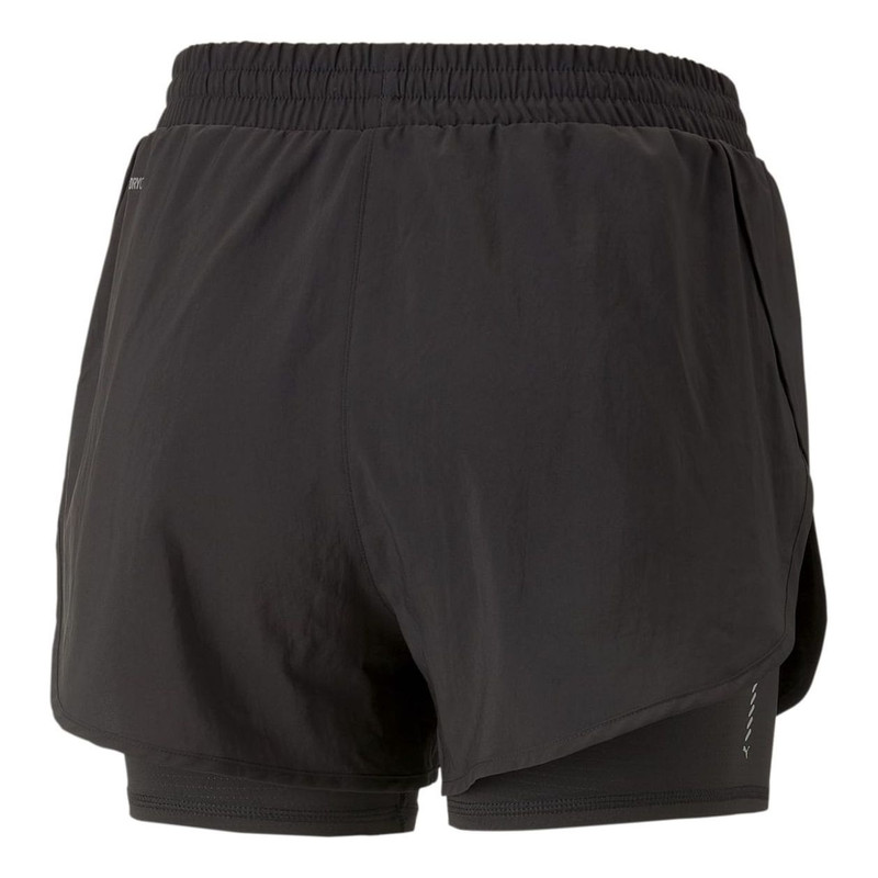 PUMA (WMNS) PUMA Run Favourite Woven 2 in 1 Running Shorts 'Black' 523181-01 outlook
