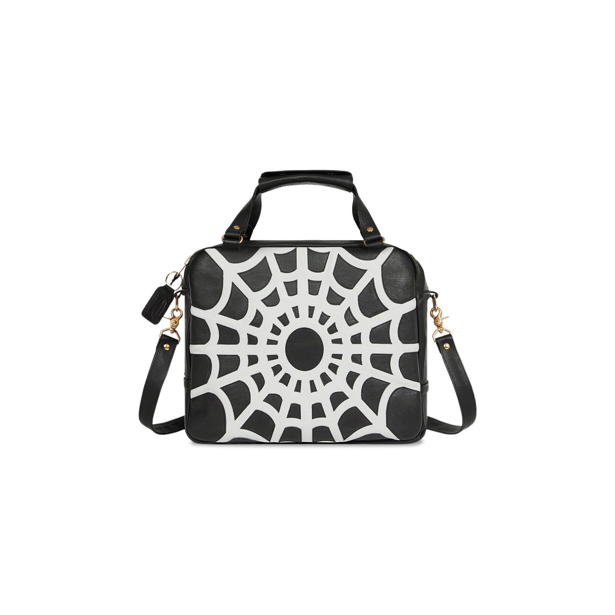 Supreme x Vanson Leathers Spider Web Bag 'Black' - 2