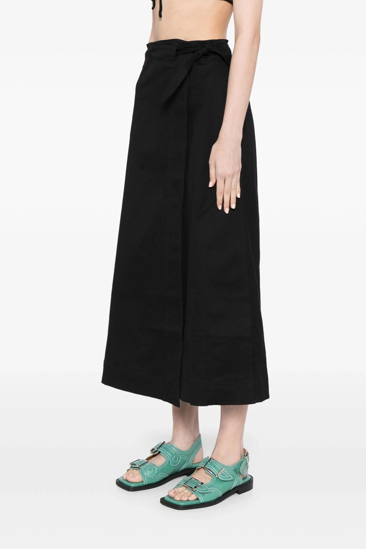 'Herringbone Canvas' skirt - 2