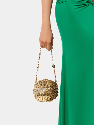 Paco Rabanne SMALL 1969 GOLD BALL-SHAPED BAG outlook