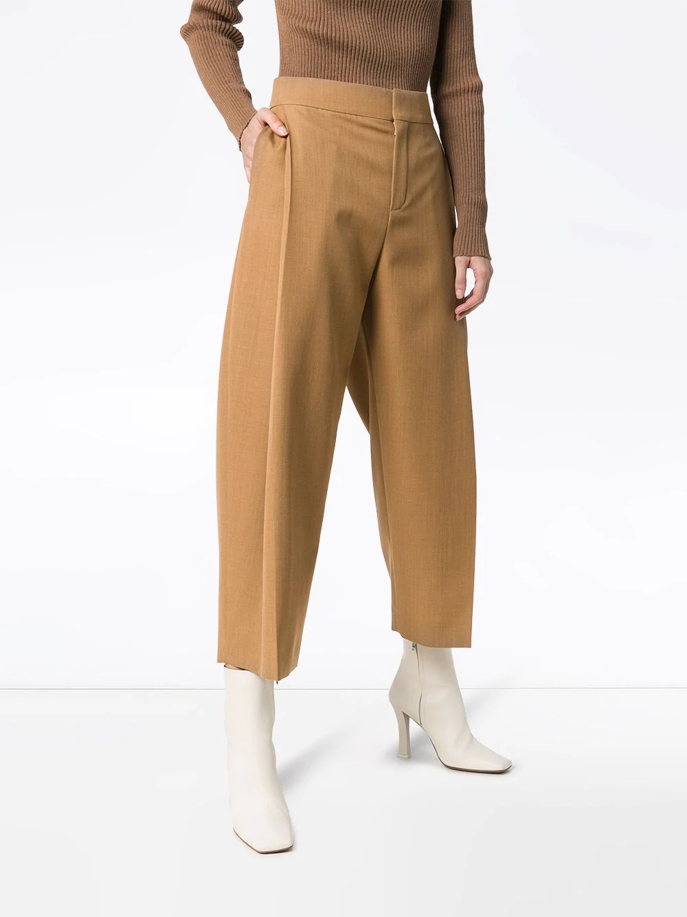 tailored high-rise trousers - 3