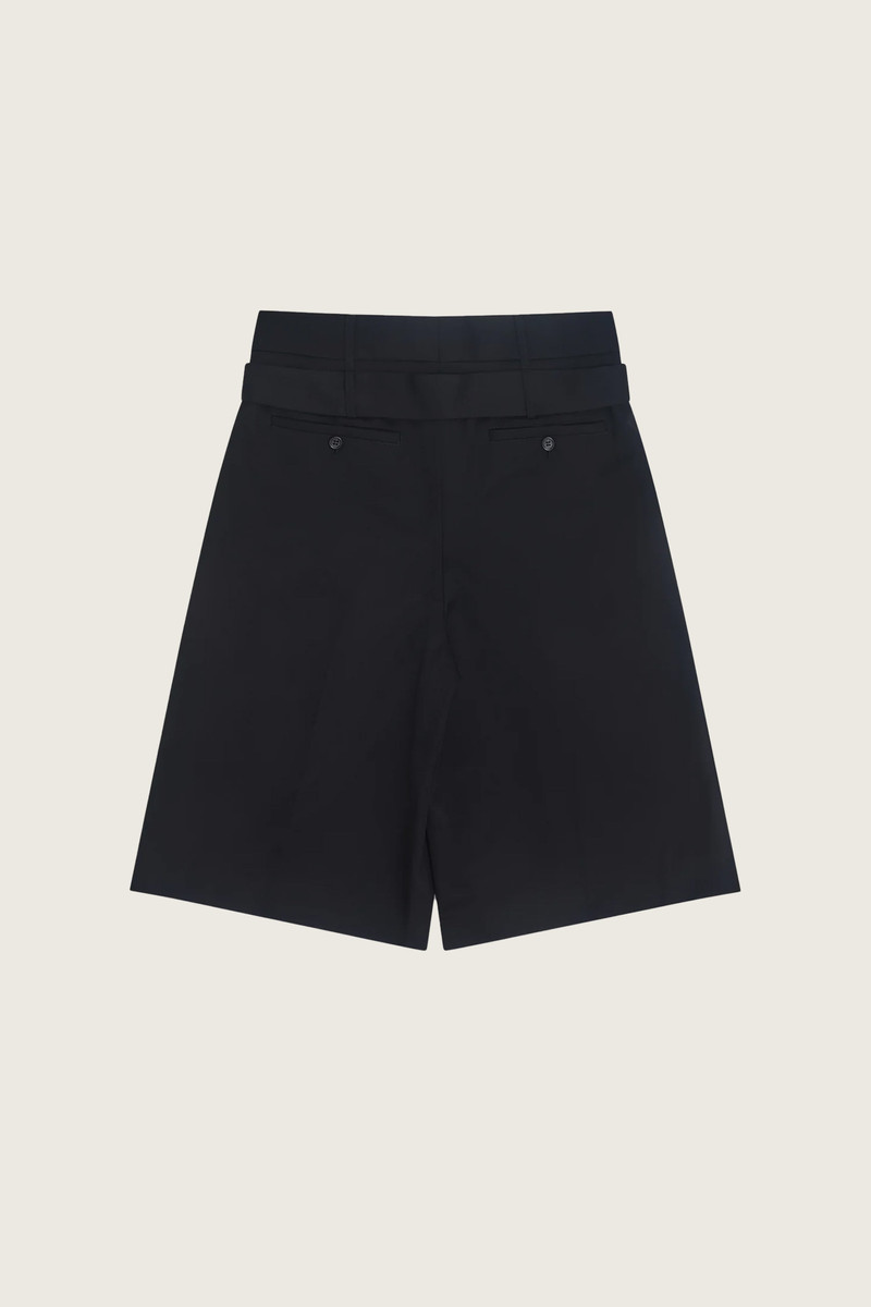 Wide Leg Multi Belt Loop Shorts 4