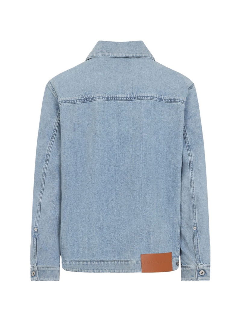 Jil Sander pocket-detail denim jacket outlook