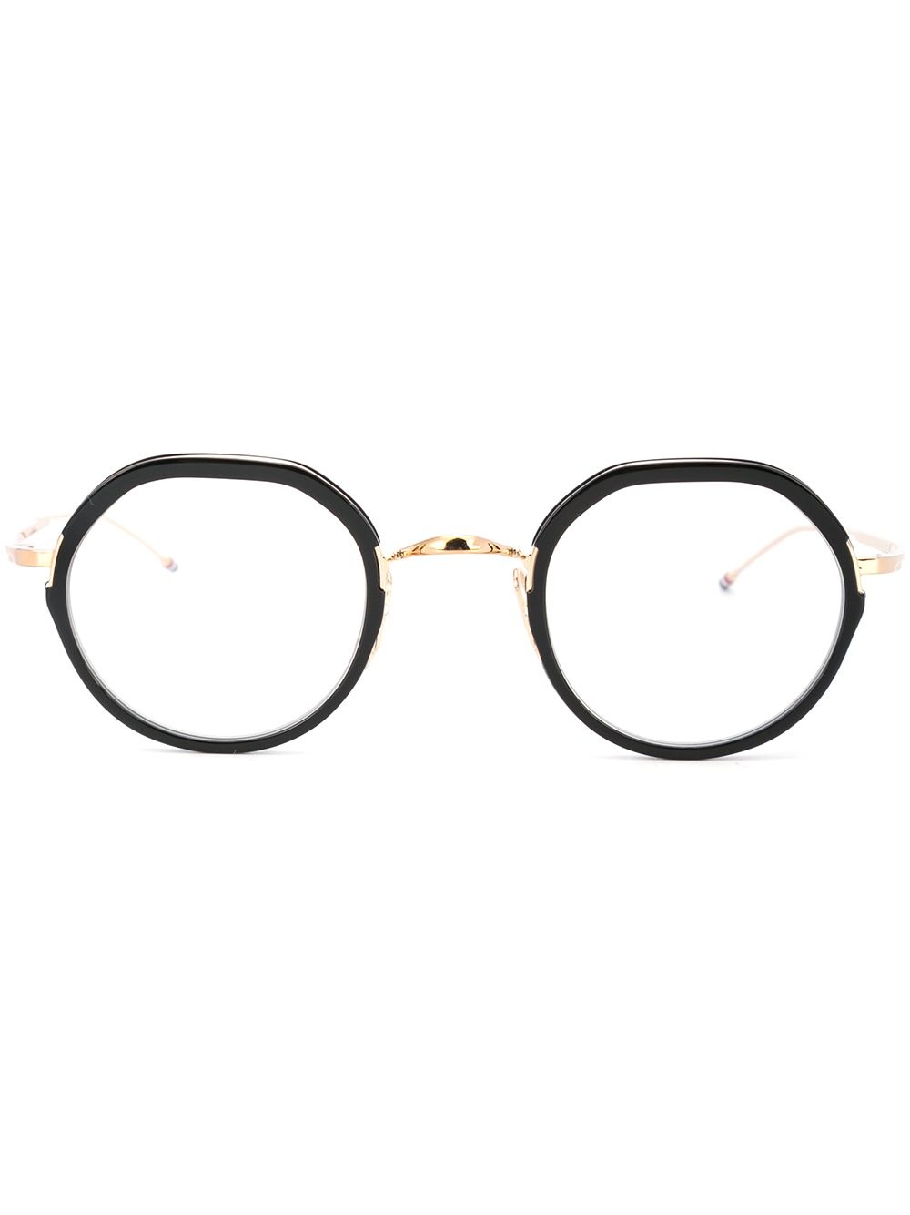 oval frame glasses - 1