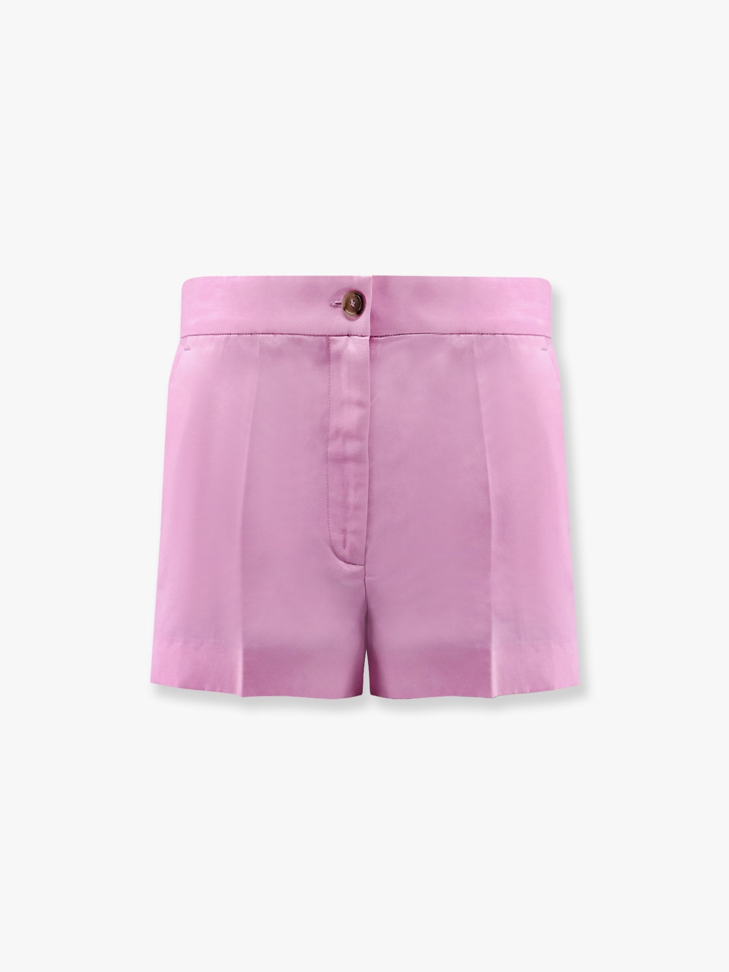 ショートパンツ PINKO Scintille delave satin shorts Rosa PINKO Scintille delavè satin shorts | worldclassfashion