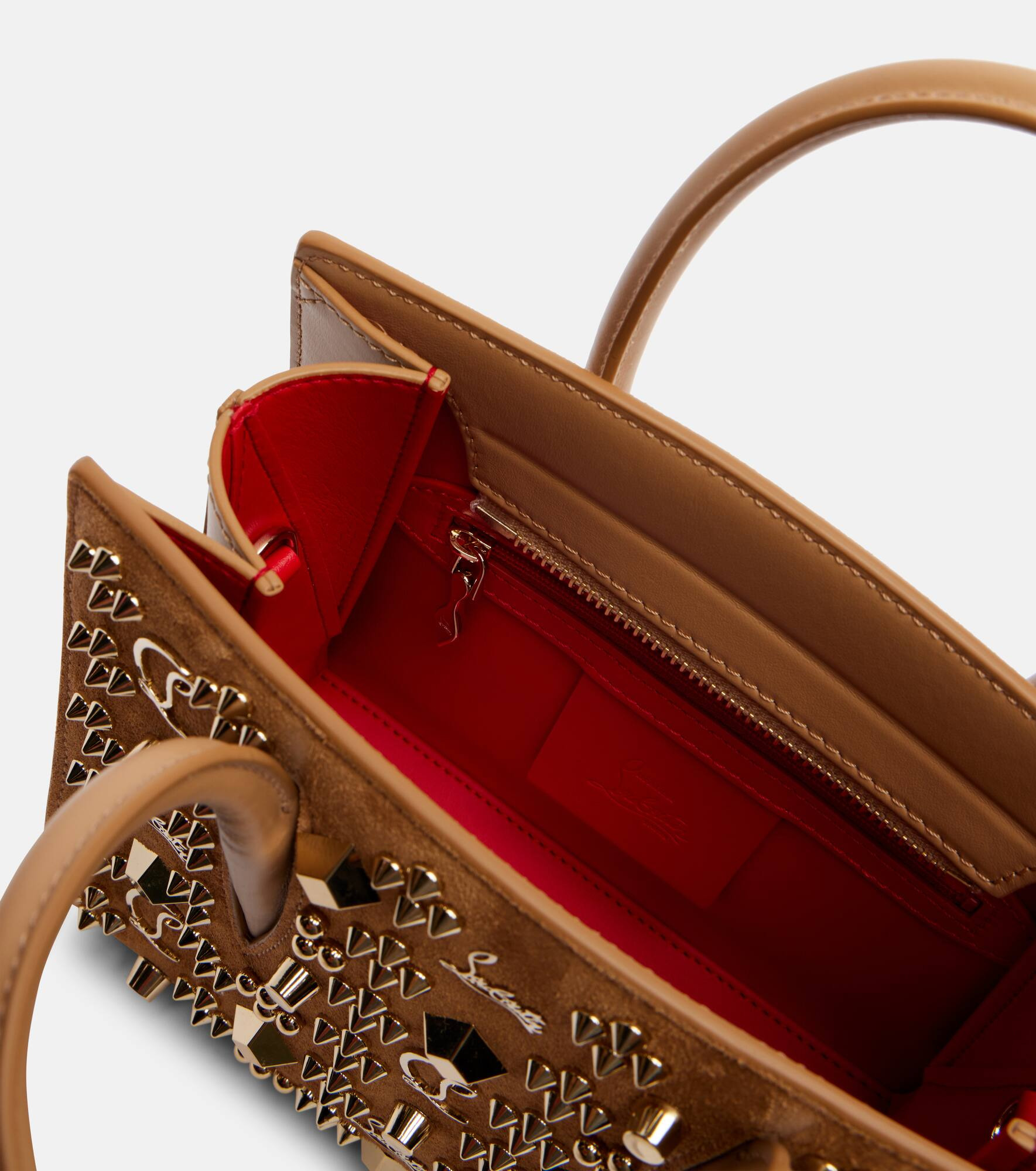 Paloma studded suede tote bag - 3