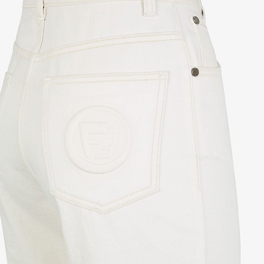 White denim jeans - 3