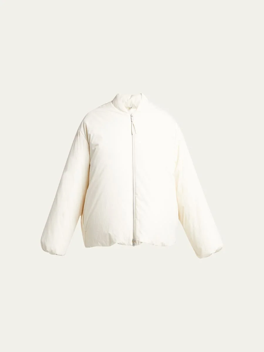 x Jil Sander Sodium Down Bomber Jacket - 1