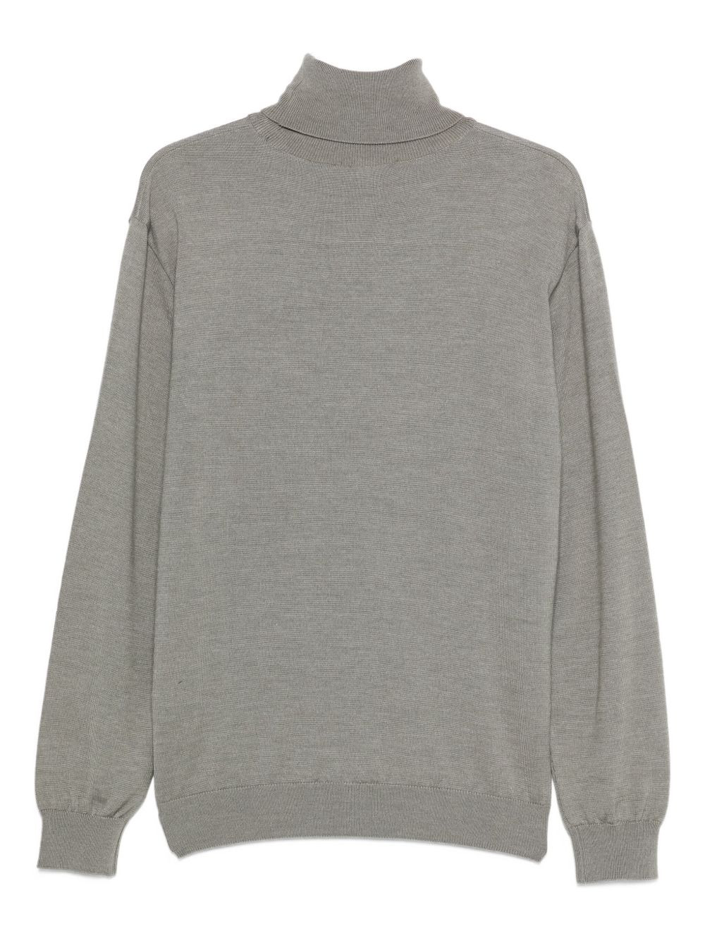 turtleneck wool sweater - 2