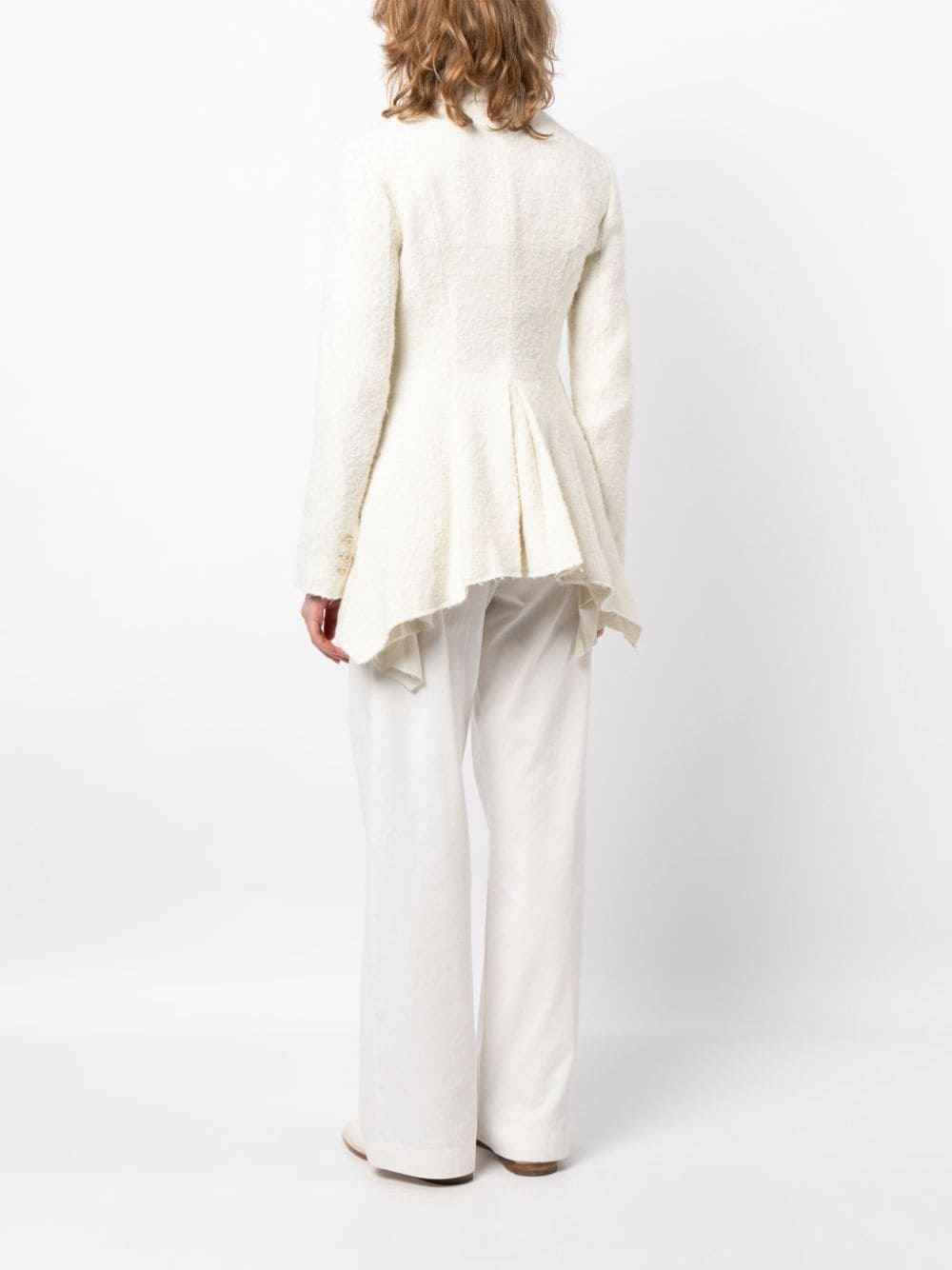 stand up-collar button-up jacket - 4
