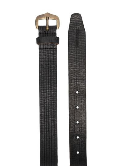 DSQUARED2 textured-finish buckle belt outlook