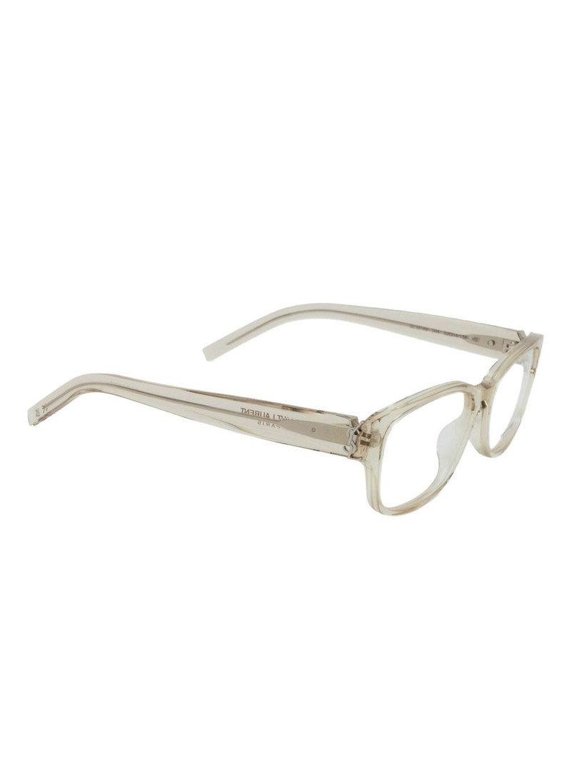 SAINT LAURENT rectangle-frame glasses outlook