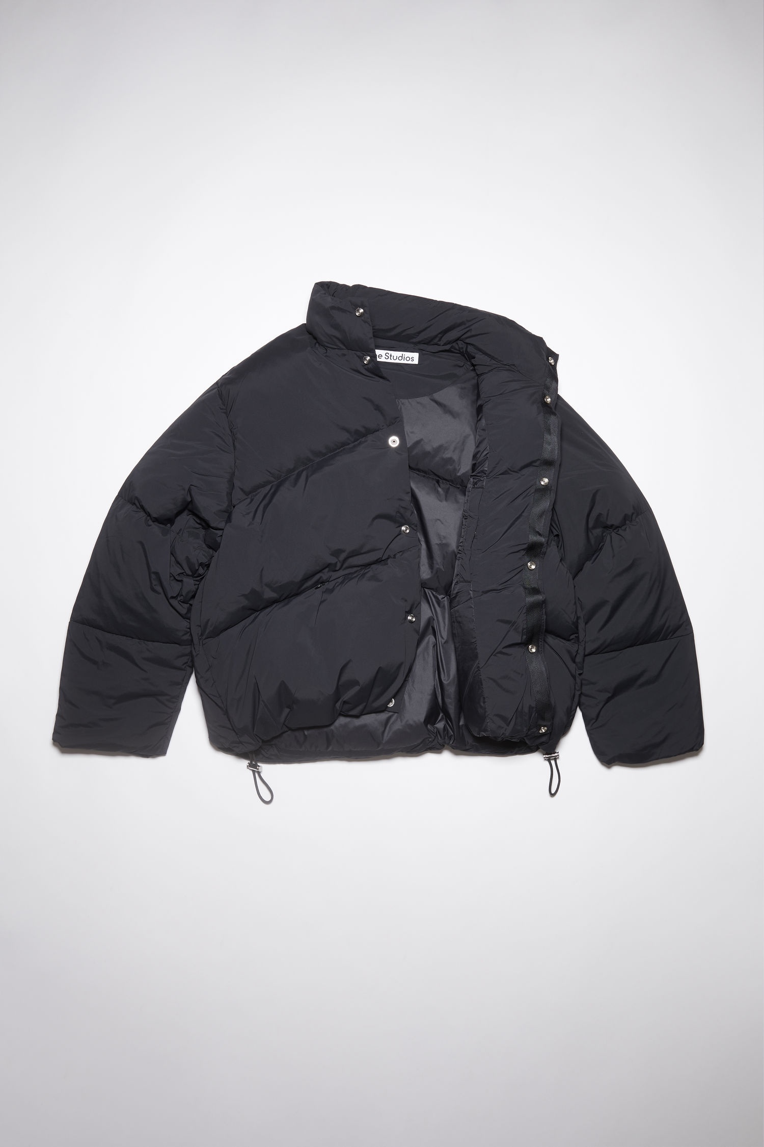 Down puffer coat - Black - 5