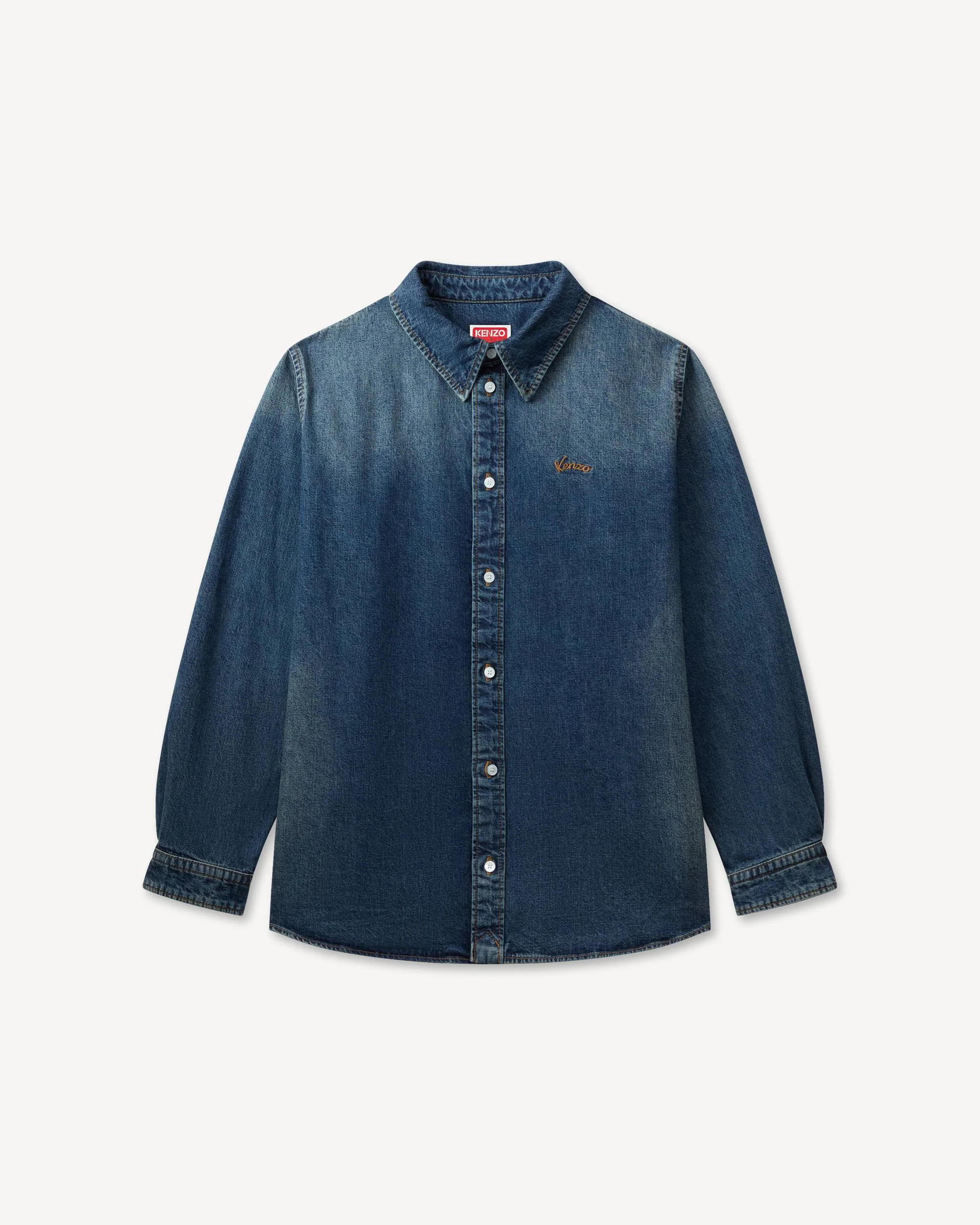 Overshirt in japanese denim - 1
