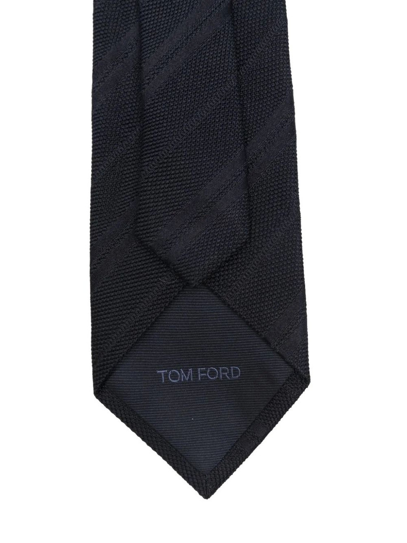 striped silk tie 3