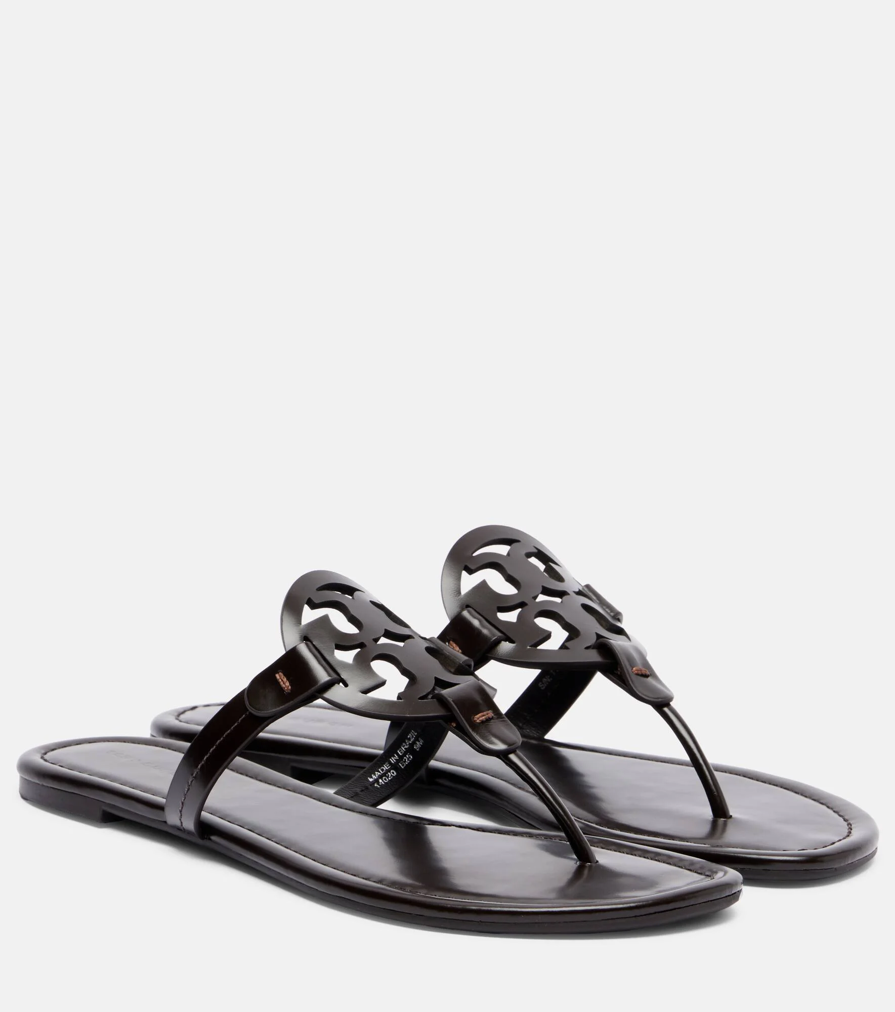 Miller leather thong sandals - 1