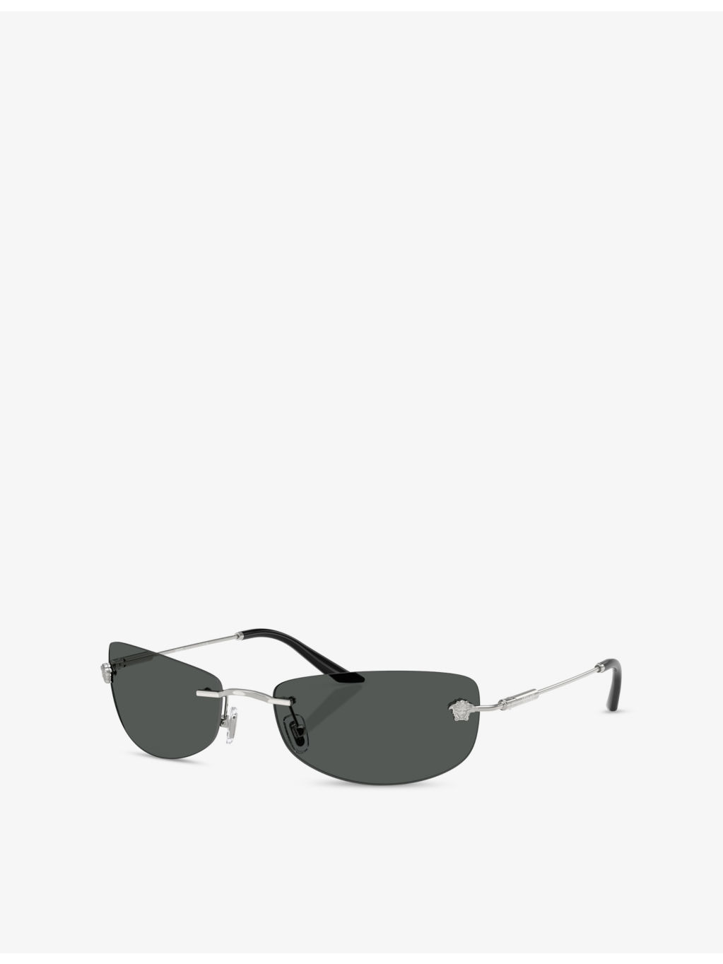 VE2279 Rectangular-Frame Metal Sunglasses - 2