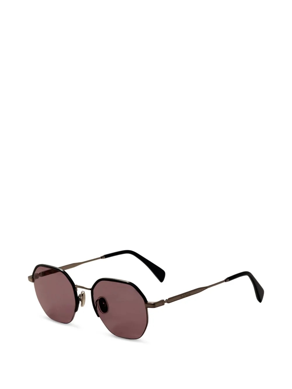 Lovell geometric-frame sunglasses - 1