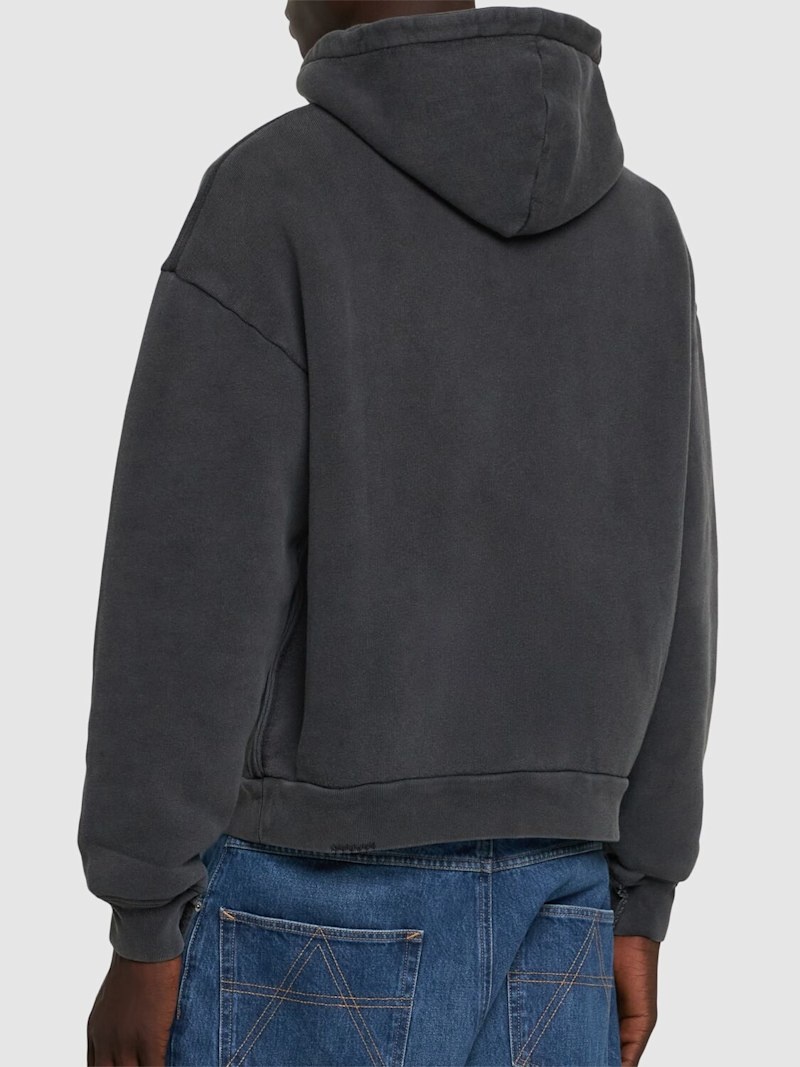 Element distressed cotton hoodie - 3