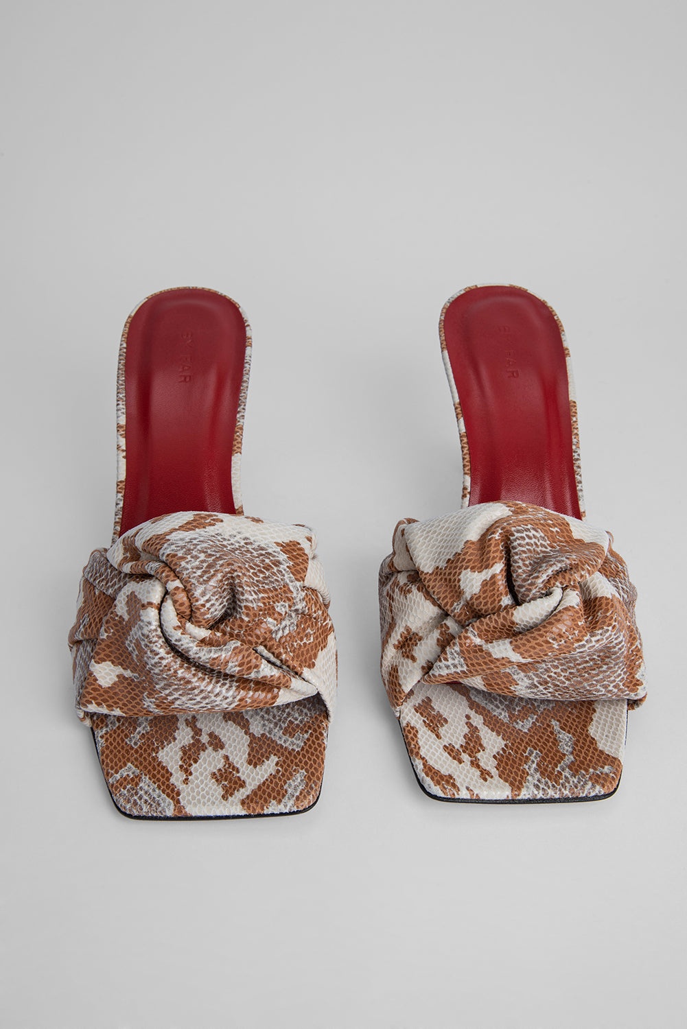 Lana Almond Snake Print Leather - 6