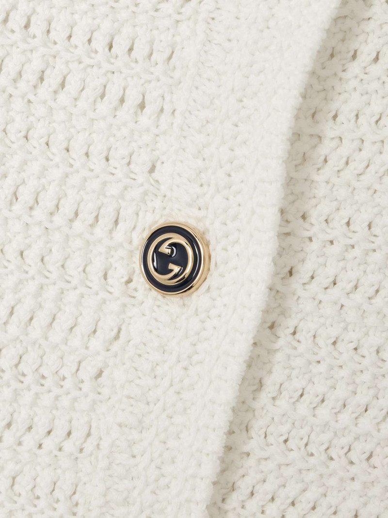 Open-knit cotton polo shirt 4