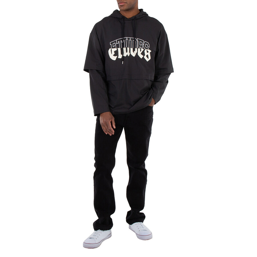 Etudes Men's Black Rinsed Relic Denim Jeans - 6