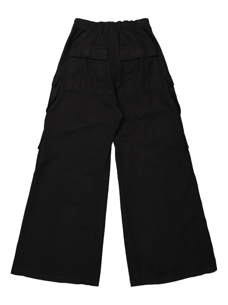 Rick Owens DRKSHDW drawstring wide-leg trousers outlook