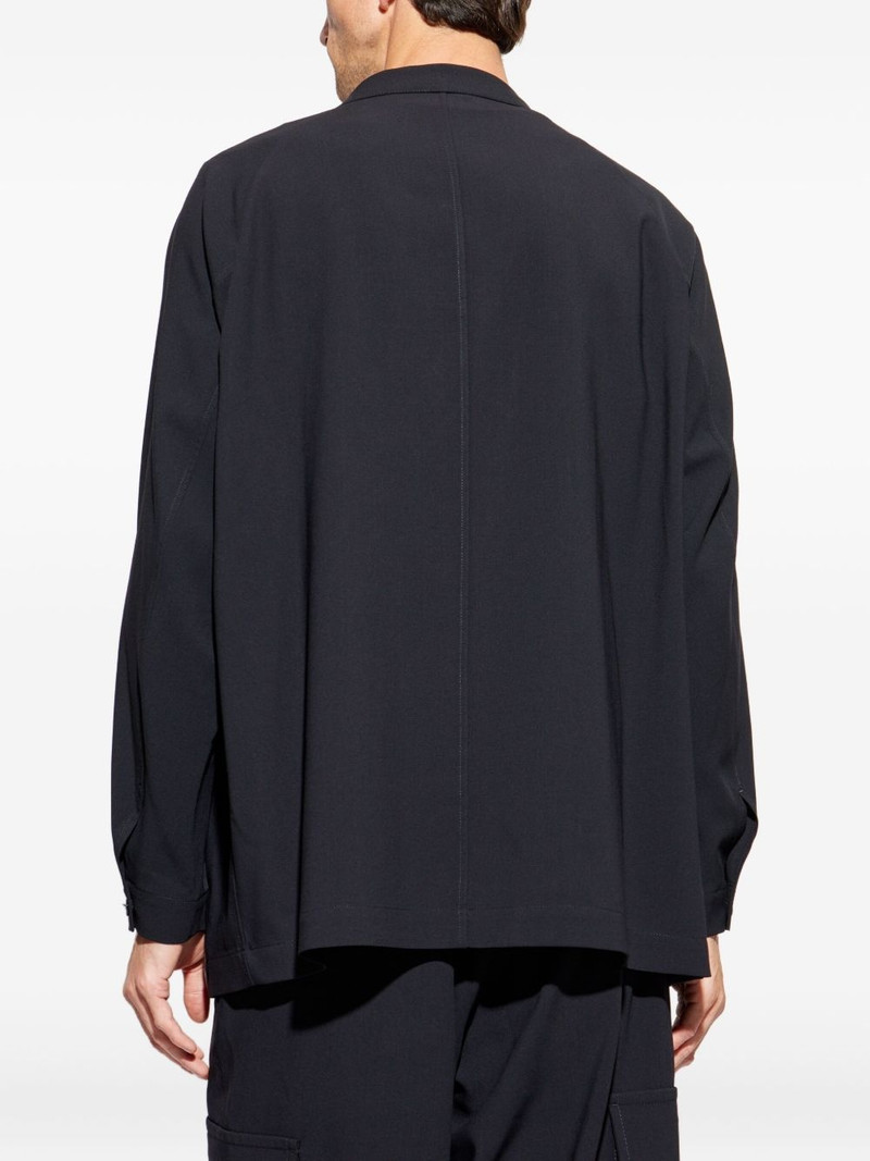flap-pocket wool blazer 4