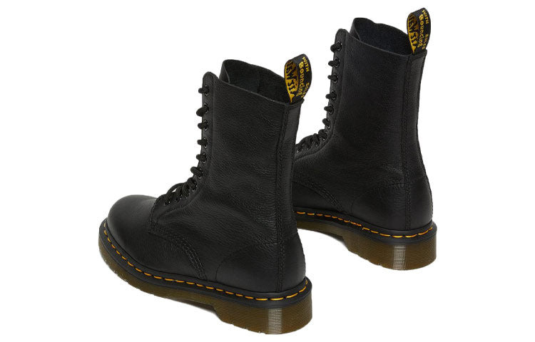 (WMNS) Dr. Martens 1490 VIRGINIA LEATHER HIGH BOOTS 22524001 - 4