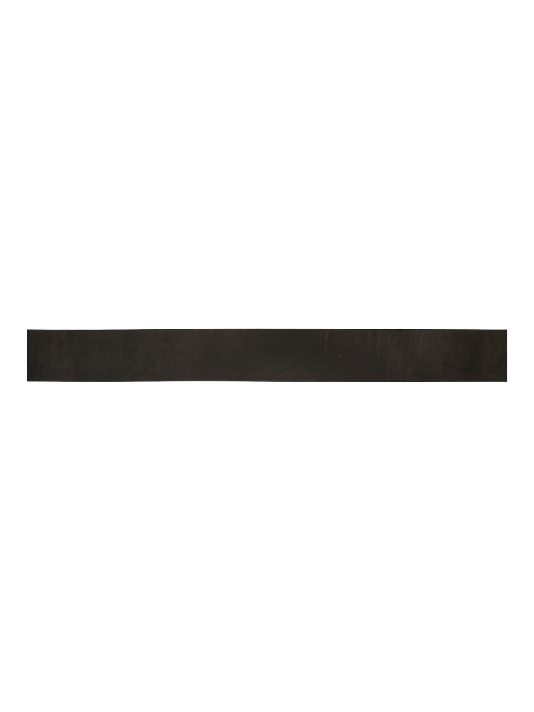 Black Leather Carabiner Belt - 2