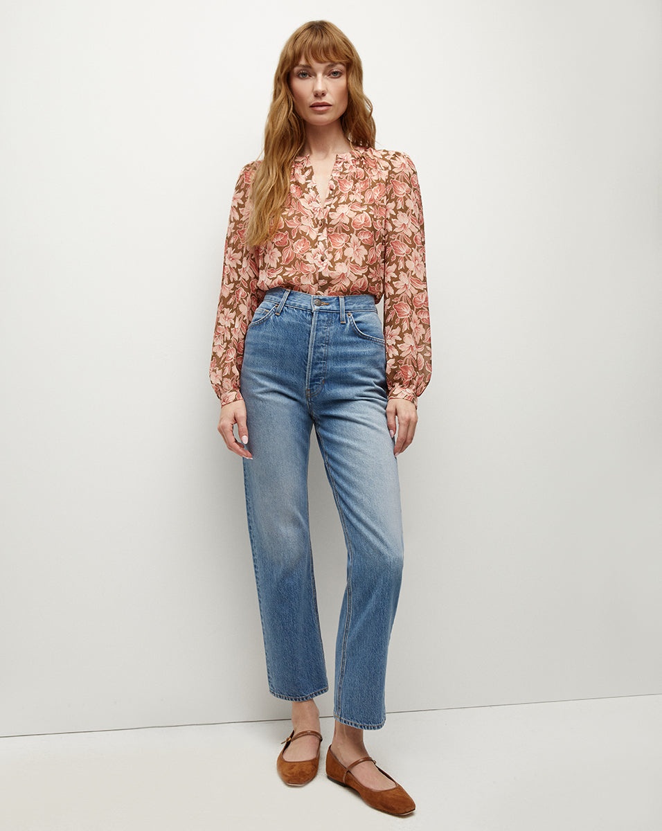 ASHLYNN SILK TOP - 3