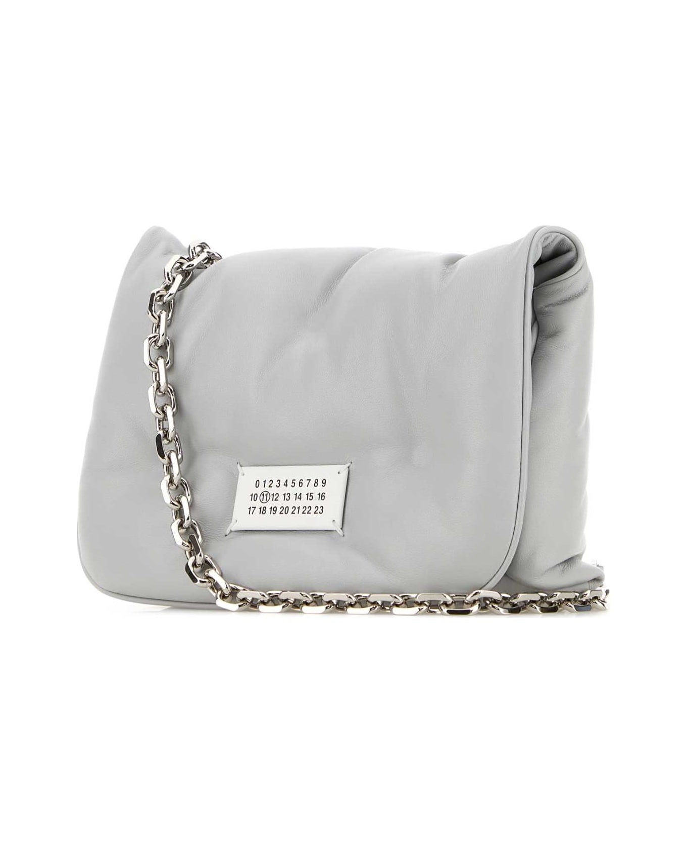 Ice Nappa Leather Small Glam Slam Flap Crossbody Bag - 2