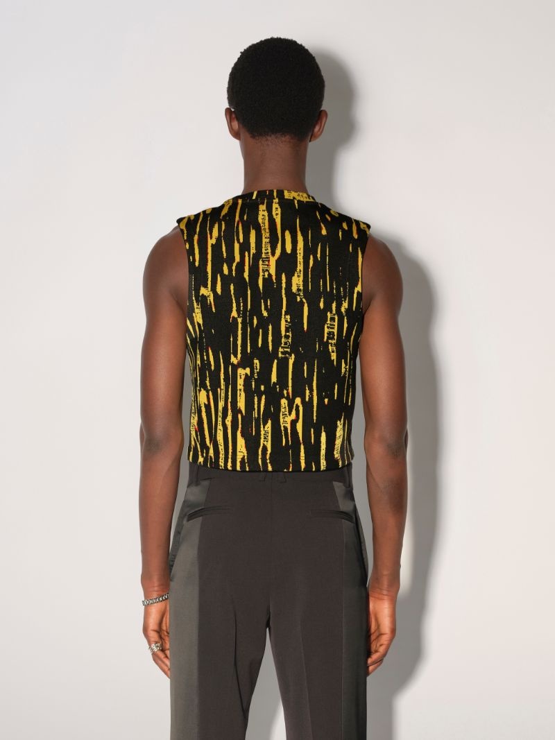JACQUARD TANK TOP - 4
