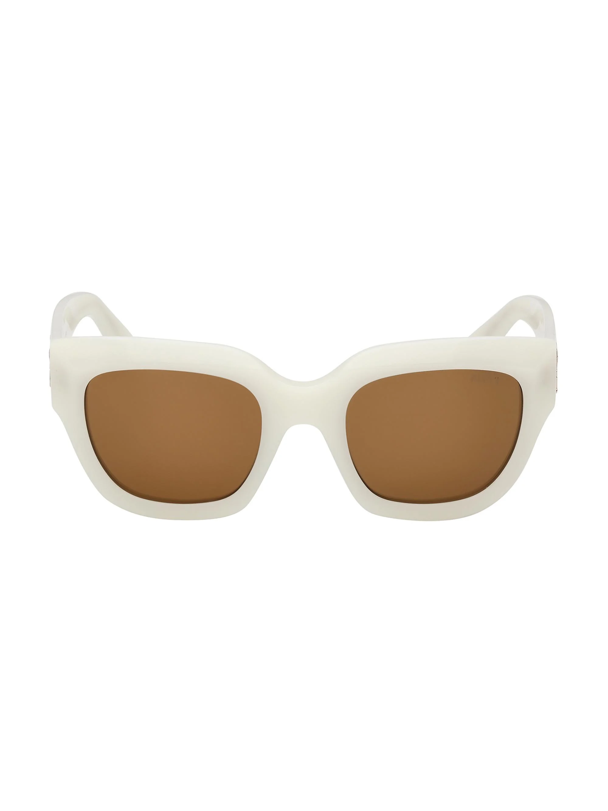 Women's 51MM Butterfly Sunglasses - Ivory Brown - 1