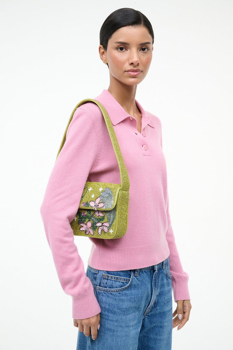 STAUD TOMMY ZODIAC BEADED BAG VIRGO 4