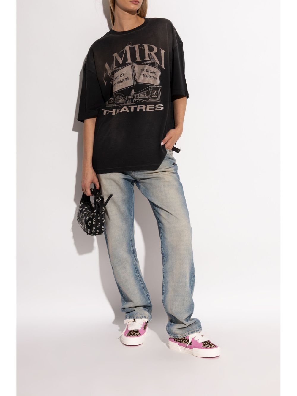 Leopard Sunset skate sneakers - 3