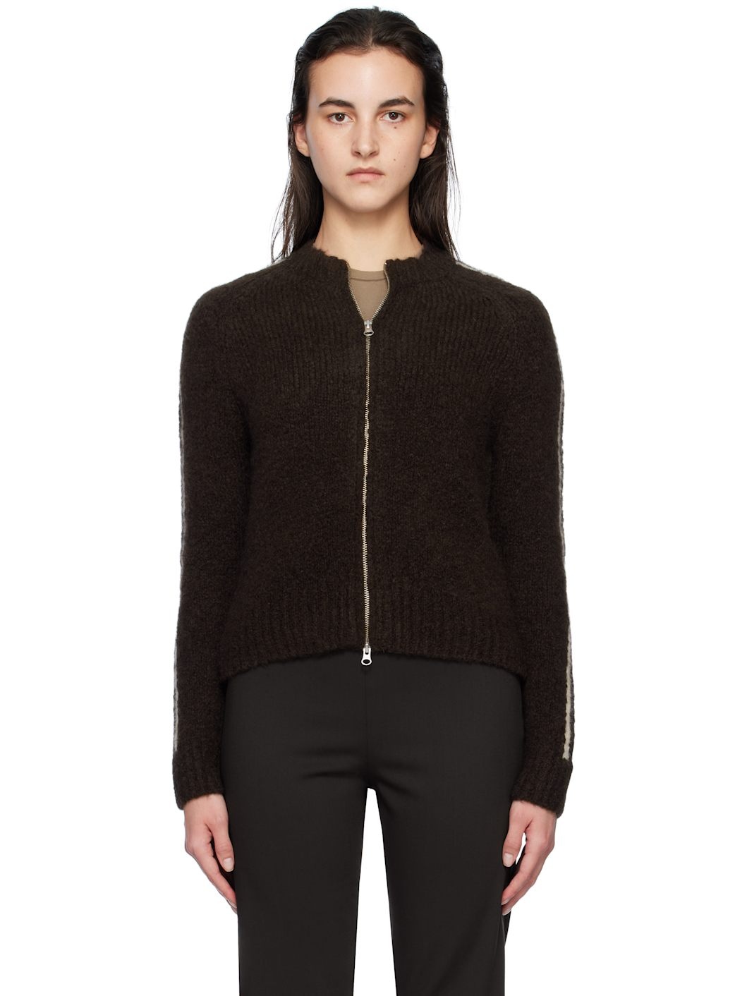 Brown Grand Slam Sweater - 1